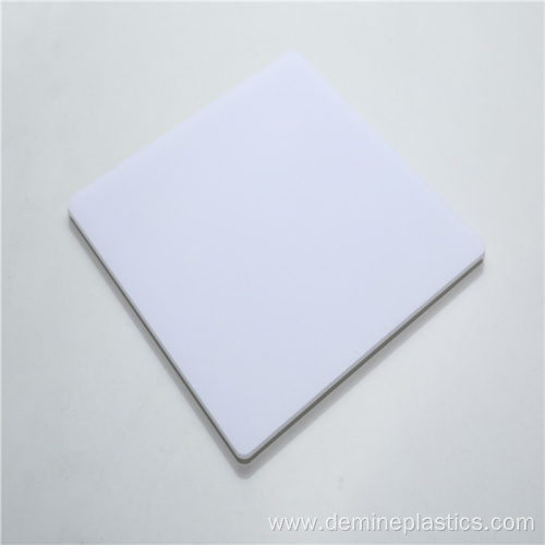 White Colored Polycarbonate LED Light Diffuser Sheet